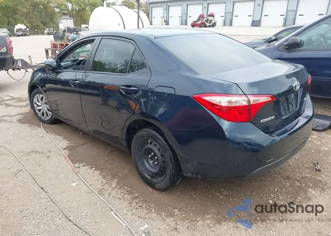 2017 Toyota Corolla Le из США, поврежденный, VIN 2T1BURHE6HC908911